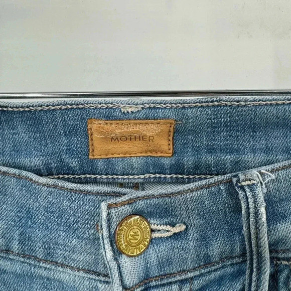 MOTHER Insider Crop Step Fray in Shake Well size 25 B703 - Picture 3 of 6